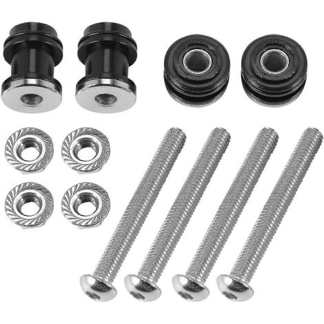 Kit de fixation pour dossier de sissy bar et porte-bagages solo compatible avec Sportster XL883 et XL1200 (2004-2019). (1/3)