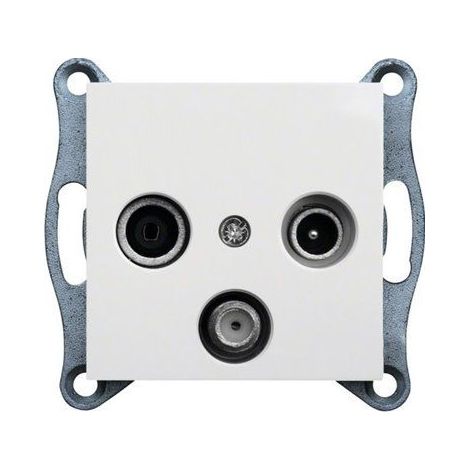Lumina RTV-SAT Antennenbuchse Standard weiß WL3110