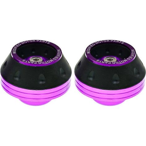 coupelles de fourche avant pour moto tout-terrain, véhicule électrique, alliage d'aluminium, réduction des chocs, coupelles de protection (couleur aléatoire)-5.9X4.5cm-Random Color (1/4)