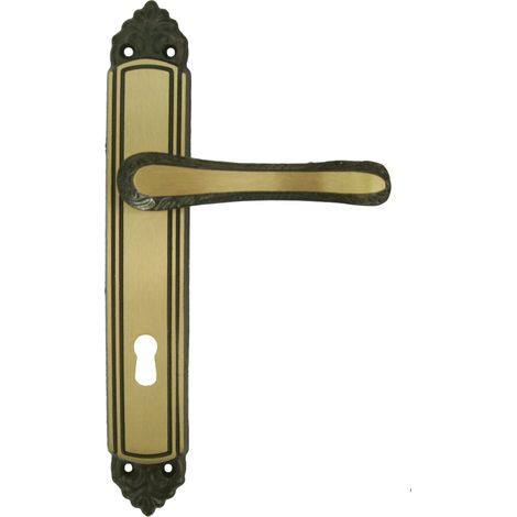 BL MANIGLIA OTTONE GIGLIO Q.8/70- 4,0 blister