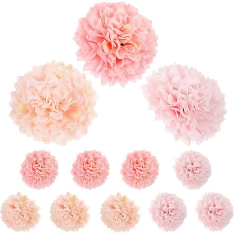 12pcs Têtes de Fleurs Hortensia Artificielles en Soie pour Décoration DIY Créative, Couleurs Vives, Réalistes et Élégantes, pour Fêtes et Célébrations (1/5)