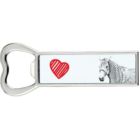 Azteca Horse – un ouvre-bouteille à motif cheval, un ouvre-frigo personnalisé, un cadeau unique pour homme signé Art-Dog (1/5)