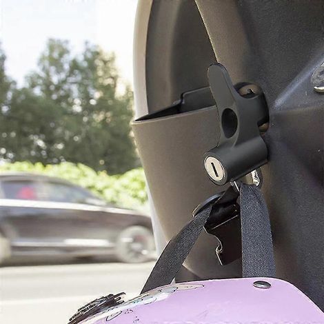 Universelles Motorrad-Helmschloss für Lenker (22-26 mm) – Diebstahlsicherung