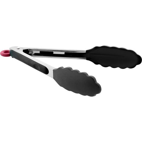 Pinza de Cocina Jata AC35 Essential Acero Inoxidable y Silicona