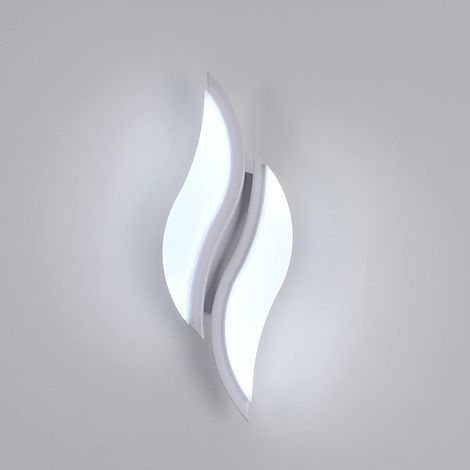 COMELY Applique LED in Moderna  acrilico bianco 12W  (luce bianca)