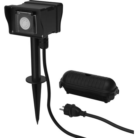 Minuterie extérieure AES8 avec 2 prises (1/5)