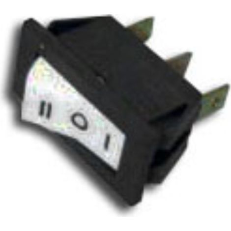 Interruptor estrecho 3 posiciones s/luz