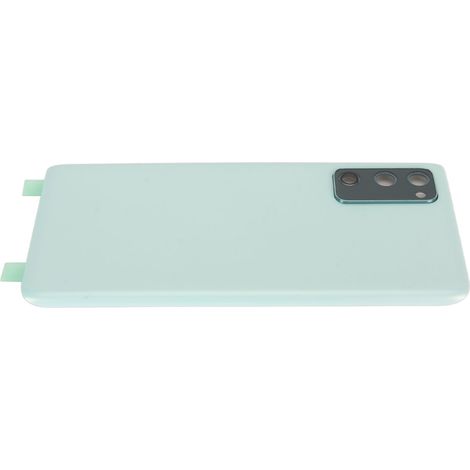 Kit de remplacement de la vitre arrière avec cadre de caméra préinstallé et ruban adhésif pour Samsung Galaxy S20 FE 5G G781 Vert clair (1/5)