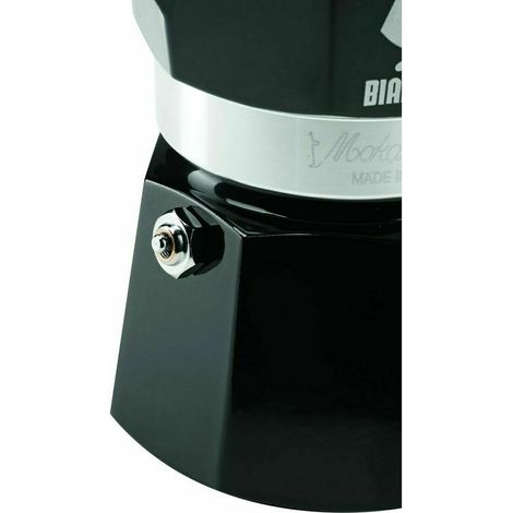 Cafetiere italienne - BIALETTI - Moka Express - Tous feux sauf induction - 3 tasses - 100 ml - Noir (1/5)