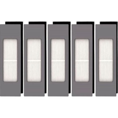 Lot de 5 filtres HEPA compatibles Ecovacs Deebot OZMO 920/950/T8/T9/N8+, accessoires aspirateur robot (1/5)