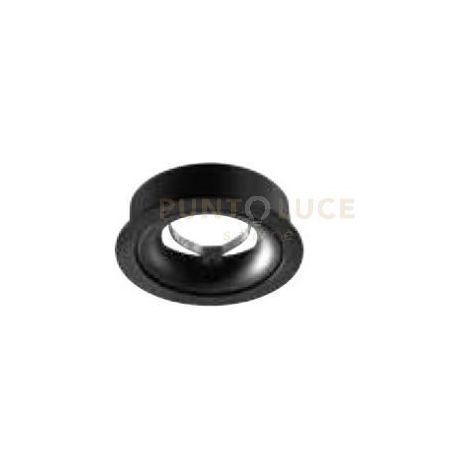 FARETTO LEVELS GU10 CUT OUT D.8,1CM IP20 NERO DIREZIONALE