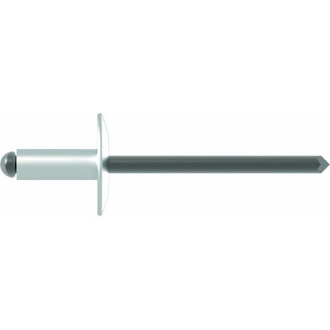 Rivets aveugles Gesipa Alu/Nirosta grande tête 5 x 18 K 14 250 pièces (1/5)