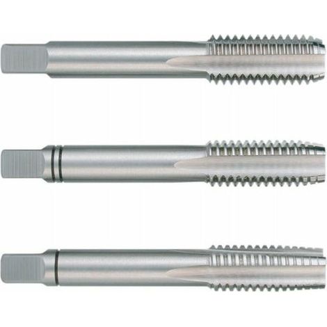 RUKO  maschi  a  mano  DIN  352  HSS  3  pz.  M  12  x  passo  1,75  mm  -  230120 (1/2)
