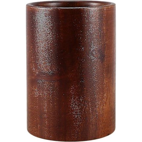 Porte-ustensiles de cuisine, porte-ustensiles en bois pour cuillères, spatules, à poser sur le plan de travail. (1/4)