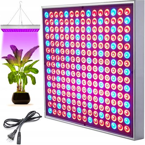 Lampada a 225 LED per pannello di crescita delle piante, 45W (1/5)