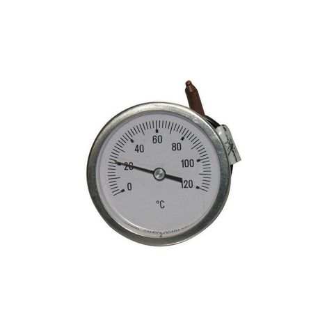 Termometro a Capillare Fissaggio a Staffa Cewal Ø 60 Scala 0 x 120 ° C