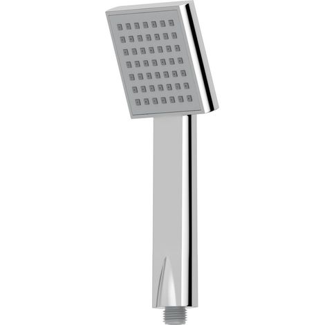 Bathroom Square Shower Handset Head Chrome 82mm Modern (1/3)