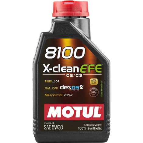 4x Huile 8100 X-CLEAN EFE 5W30 1 Litre