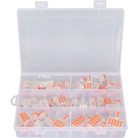 Lot de 40 connecteurs de fils à souder en cuivre PC, raccords rapides compacts pour domicile (1/5)