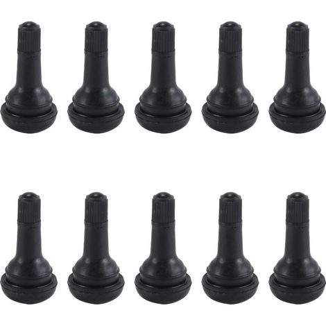 Packung mit 10 TR415 Gummi-Reifenventilen, Ersatzteil für schlauchlose Felgen (1/5)