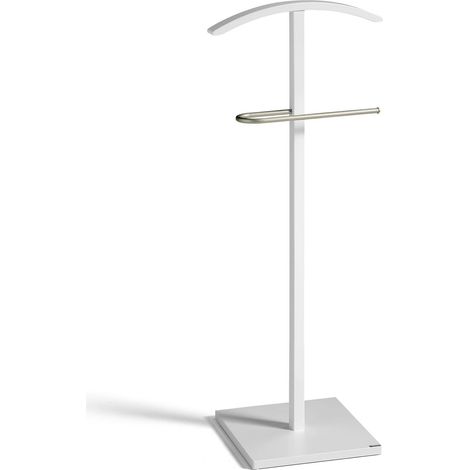 Valet de Chambre, modèle Lines, blanc.