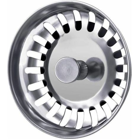 79 mm Edelstahl-Küchenspülen-Sieb und -Stöpsel für Küche und Bad (1/5)
