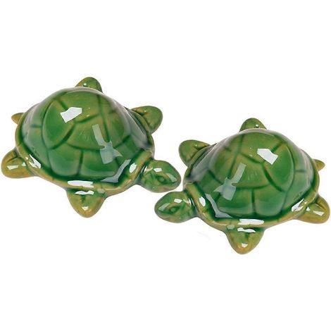 Lot de 2 cache-boulons de toilette, cache-boulons décoratifs, cache-boulons mignons en forme de tortue (1/5)
