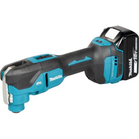 Makita DTM53RTJX1 Multifunktionswerkzeug inkl. 2 Akkus & Ladegerät blau/schwarz