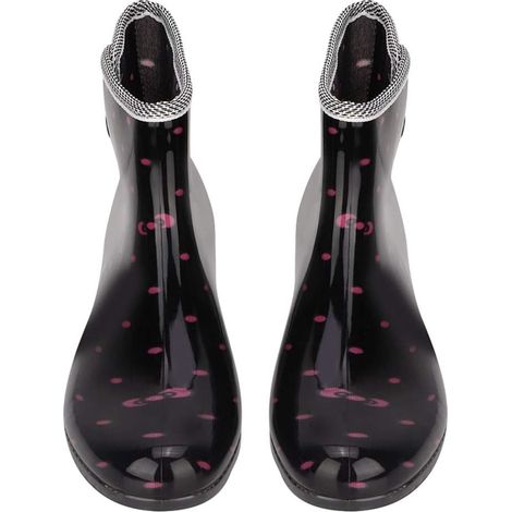 BOTTES DE PLUIE FEMME IMPERMÉABLES ANTIDÉRAPANTES CHAUSSURES DE JARDIN CONFORTABLES (40) (1/5)