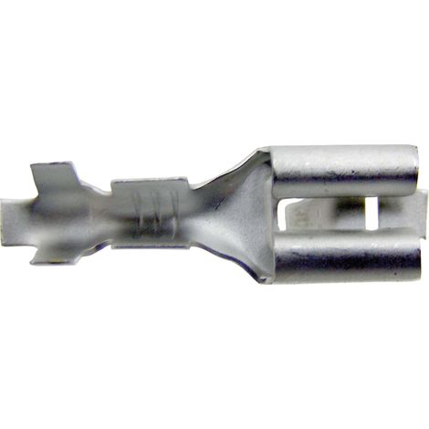 Connecteur de borne avec ergot de verrouillage, fiche 0,5-1,0 mm², 4,8 x 0,8 mm