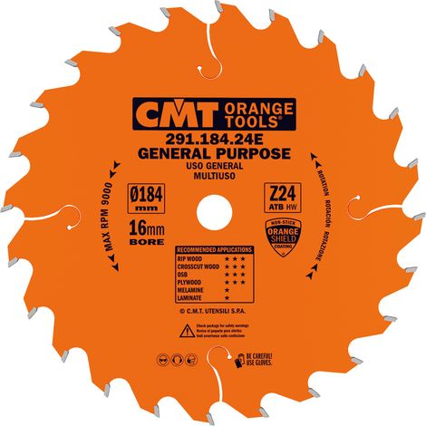CMT sierra circular cmt 184-16-2,6 (z-24) uso general madera