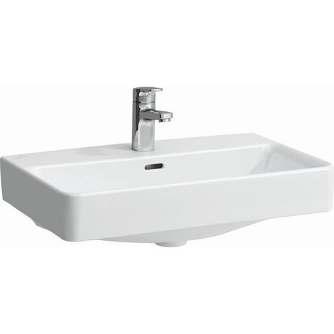 LAUFEN PRO S lavabo 600 x 380 mm, compact, sans trop-plein, sans trou pour robinet, blanc LAUFEN