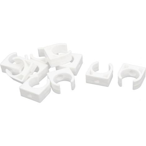 10 pièces 20mm Dia PPR Rohr Clip Schelle Armaturen Steckverbinder 26mm x 12mm 27mm (1/3)