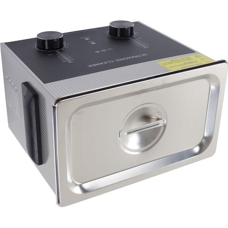 Machine de nettoyage à ultrasons 3L en acier inoxydable pour montres, matériel de laboratoire et équipement dentaire, prise UE 220 V CA (1/5)