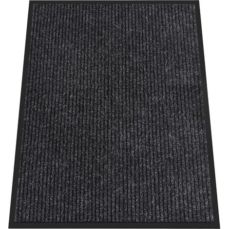 1 Tapis D'entrée 90x120 Cm, Fond Antidérapant, Tapis Absorbant Anti-saleté, Pour Maison Et Bureau (1/5)