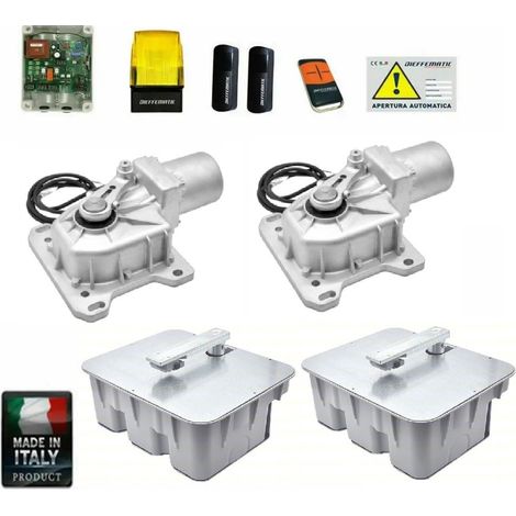 Kit Cromo Completo Interrato 230v 500 Kg 3,5 Mt Si Adatta A Faac Genius Bft Came