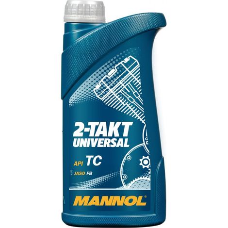 MANNOL MIXTURE OIL 2T UNIVERSAL 1L MINERAL (7205) (20) (1/2)