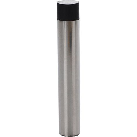 Butoir de porte mural en acier inoxydable - Butoir de porte avec matériel de fixation et butée en caoutchouc - 1.5 cm, h: 9.5 cm - Arrêt Porte (1/3)
