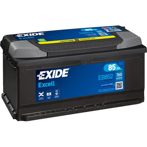 Batería de coche Tudor 85Ah EB852 Exide
