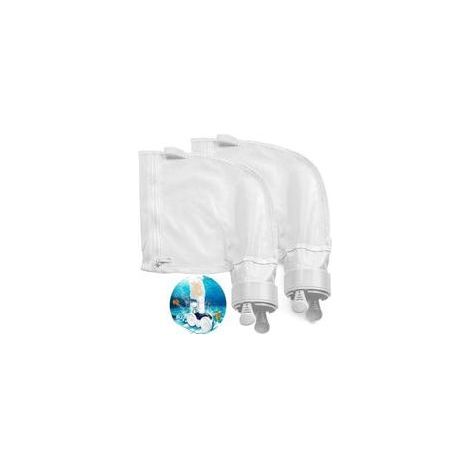 Lot de 2 Sac à Limon Adaptable Haute Qualité filtre de rechange Grande Capacité pour Polaris 280 ou 480 Robot Nettoyeur de Piscine (1/5)