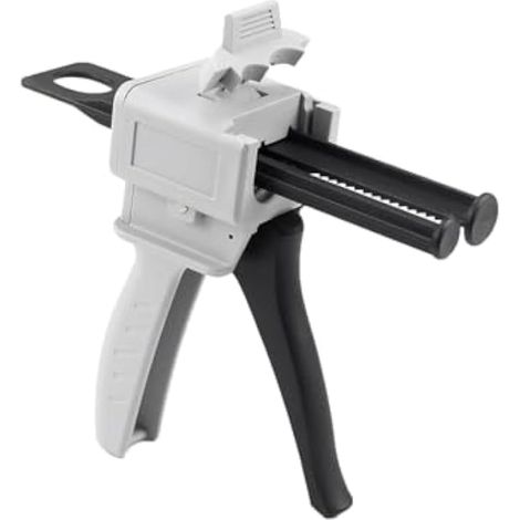 Pistolet à colle manuel 50 ml, résine époxy AB, rapport de mélange 2:1, piston sous pression (1/5)