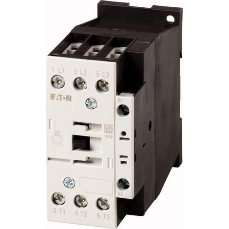 Contacteur 3p 12A pour charge lampes (HQL) 000104403 EATON DILL12(400V50HZ,440V60HZ)