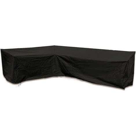 1 Housse de protection, imperméable, forme V, pour canapé d'angle en rotin, jardin et terrasse (1/5)
