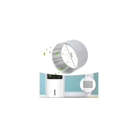 Adaptateur Tuyau Évacuation Climatiseur 150mm pour Appareils Portables, Compatible avec Tuyaux de Fenêtre en ABS -KZQ (1/5)