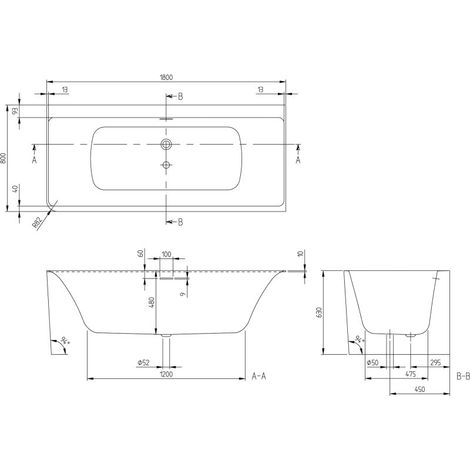 Villeroy & Boch 180SBW9CL00TV01 VWBW Subway 3.0 UBQ180SBW9CL00TV 1800