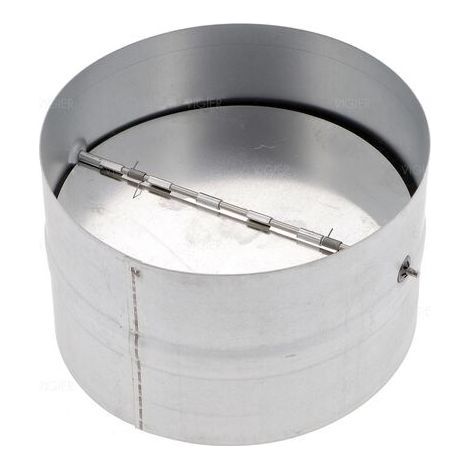 Clapet anti-retour universel 150mm en acier pour Hotte 150METAL Universel, avec caractéristiques : Acier, 150MM, 150M (1/4)