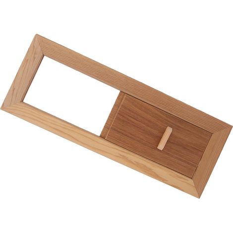 Panneau de ventilation pour sauna et hammam, grille d'aération, accessoire de sauna (1/5)