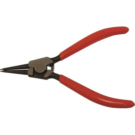 DRAKKAR TOOLS - Pince droite pour circlips extérieur - Longueur: 135mm - 13710 - Ce produit de marque DRAKKAR-TOOLS est neuf.
