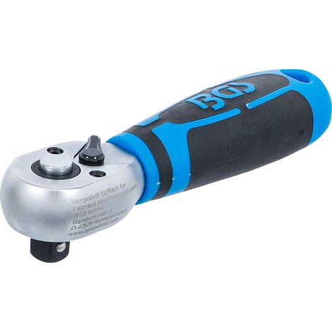 Mini carraca reversible cuadrado exterior 10 mm (3/8") (1/4)