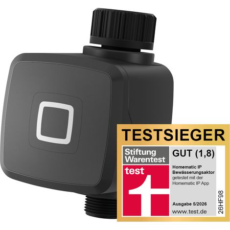 Homematic IP HmIP-WSM Aspersor automático negro compacto (1/3)